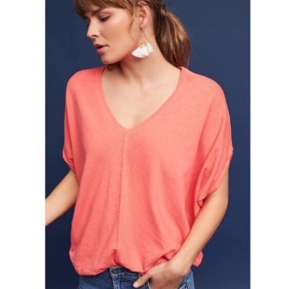 Anthropologie Tops - NWT Bordeaux Noelie Pink Dolman Sleeve Top M